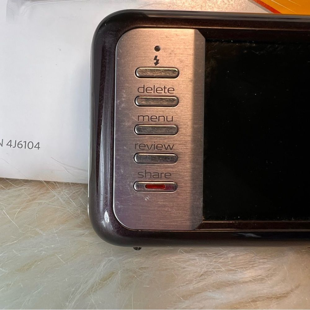 Kodak EasyShare Digital Camera J1003 Untested For Parts Java Brown Box Battery - Picture 6 of 12